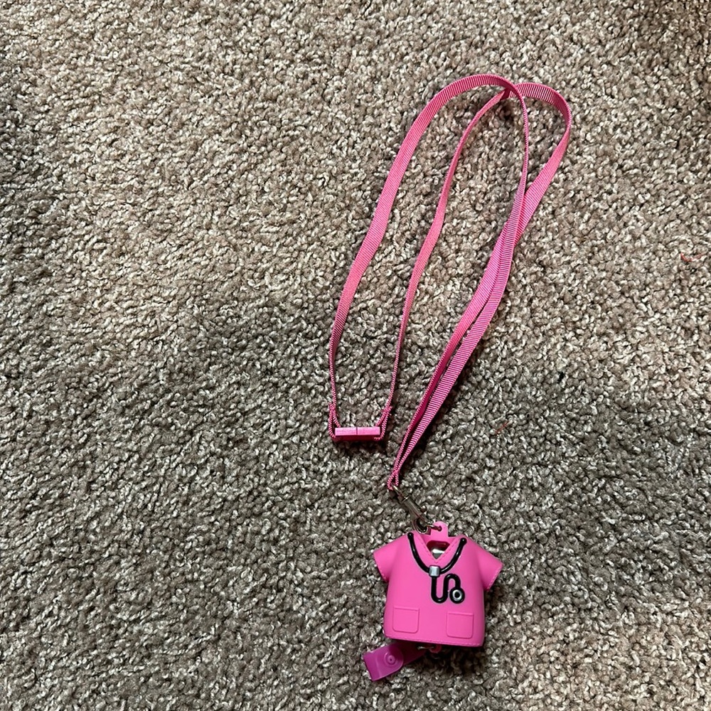 Nurse Hand Sanitizer Holder Lanyard